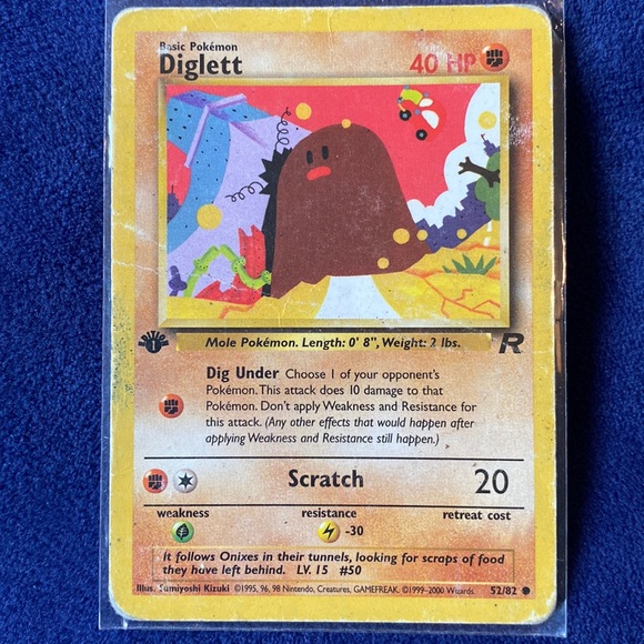 diglett pokemon card price Diglett (61/102) [Triumphant] – Pokemon Plug main image 0